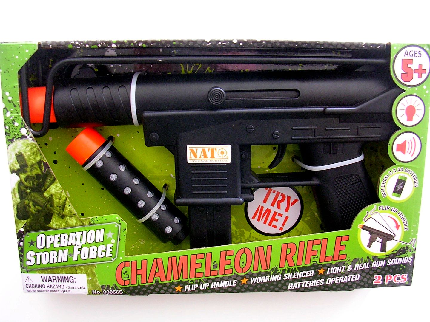 army gun toy set